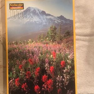 “Alpine Flowers” Kodacolor 1000 piece puzzle